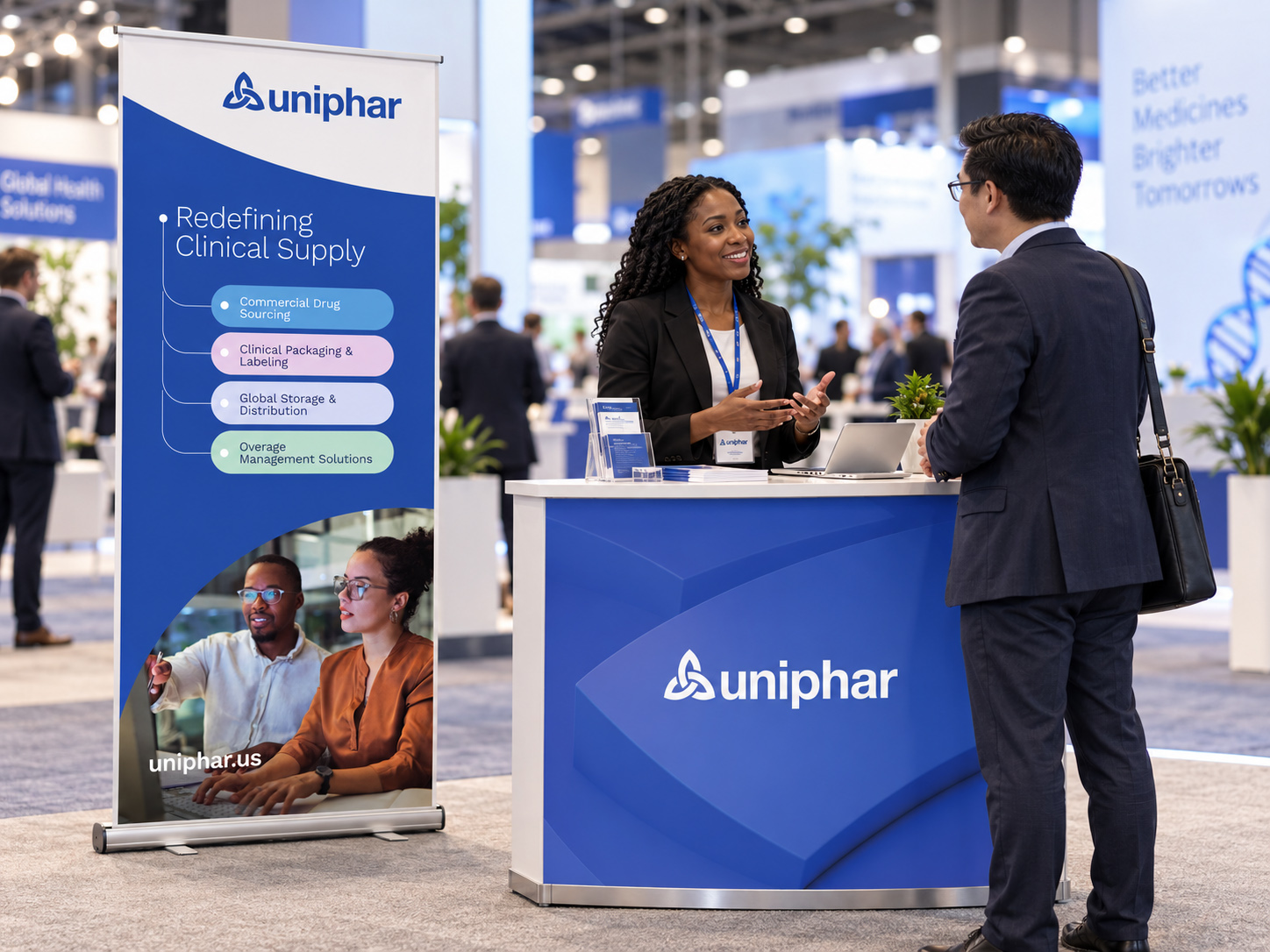 Uniphar Clinical Supply Expo Conversation